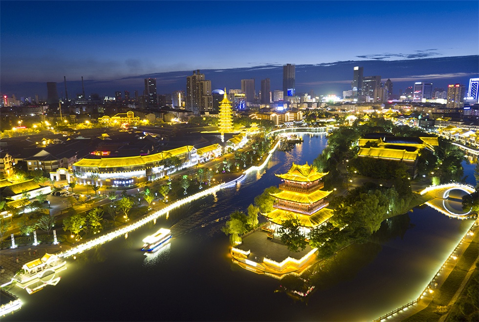 里運(yùn)河游船·夜景游