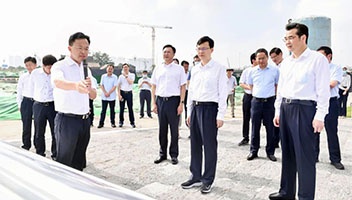 全市重特大項目攻堅拉練活動走進(jìn)中國水工科技館項目