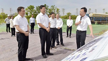 省政協(xié)領(lǐng)導(dǎo)視察指導(dǎo)水工科技館項(xiàng)目建設(shè)