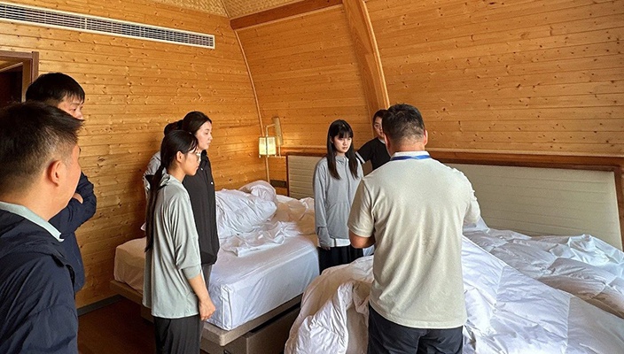 白馬湖文旅公司組織開展?jié)竦鼐频陮ｎ}培訓(xùn)