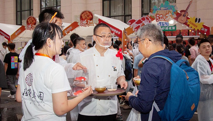 以食為媒，淮揚(yáng)菜品鑒堂受邀參展“北京國際美食薈”